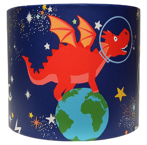 space animals drum lampshade