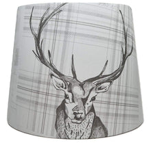 Load image into Gallery viewer, Richmond Grey Stag table Lampshade